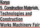 KONYA BUILDING MATERIALS, BUILDING TECHNOLOGIES AND DECORATION FAIR 2012, Construction Equipment, Construction Technology and Work Machinery Fair